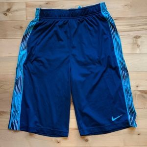 Nike New DRI-FIT Shorts Kids XL Blue